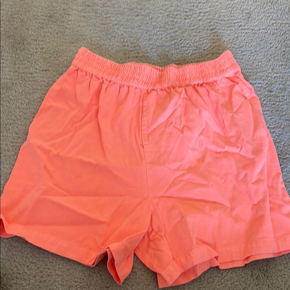 High-Waisted Women's Coral Shorts